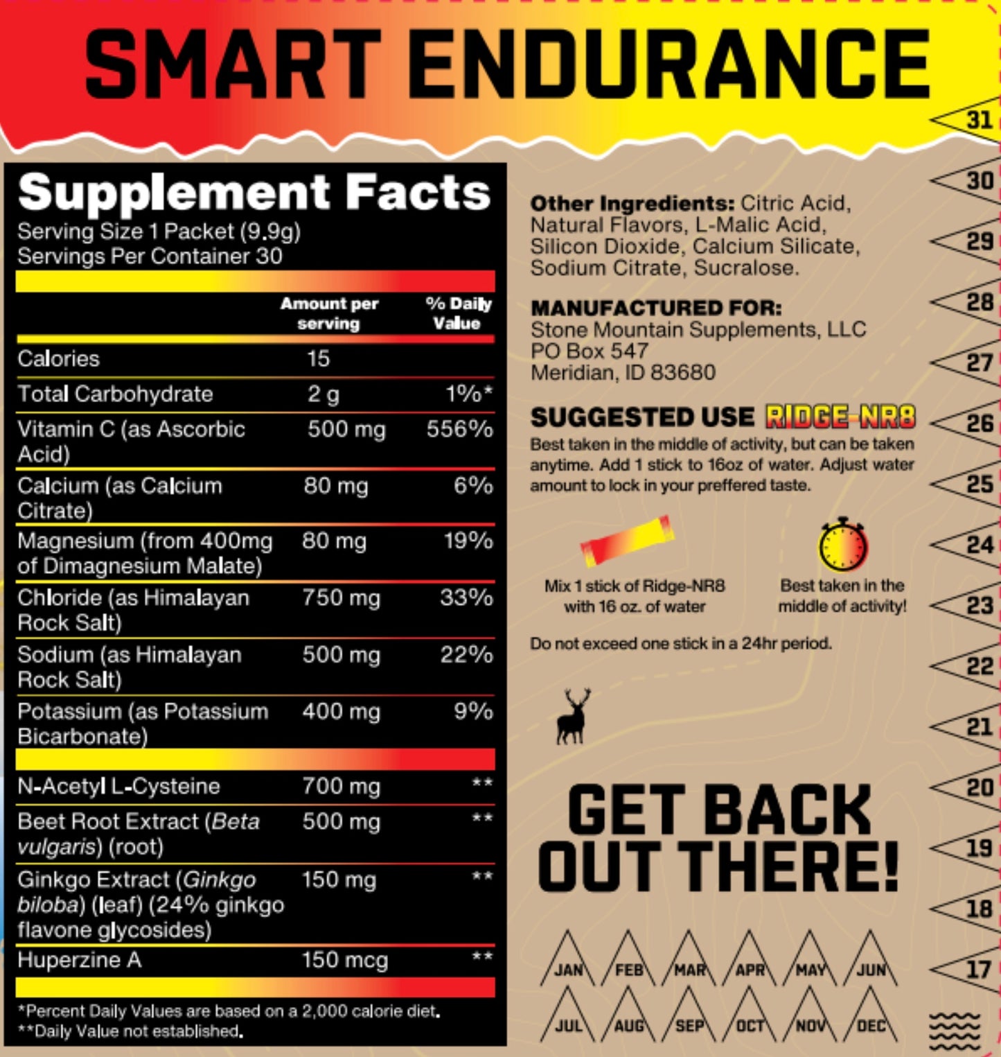 Ridge-NR8 : Electrolyte Plus